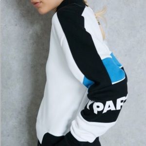 IVY PARK Colorblock Logo Crop Sweatshirt - Perfect